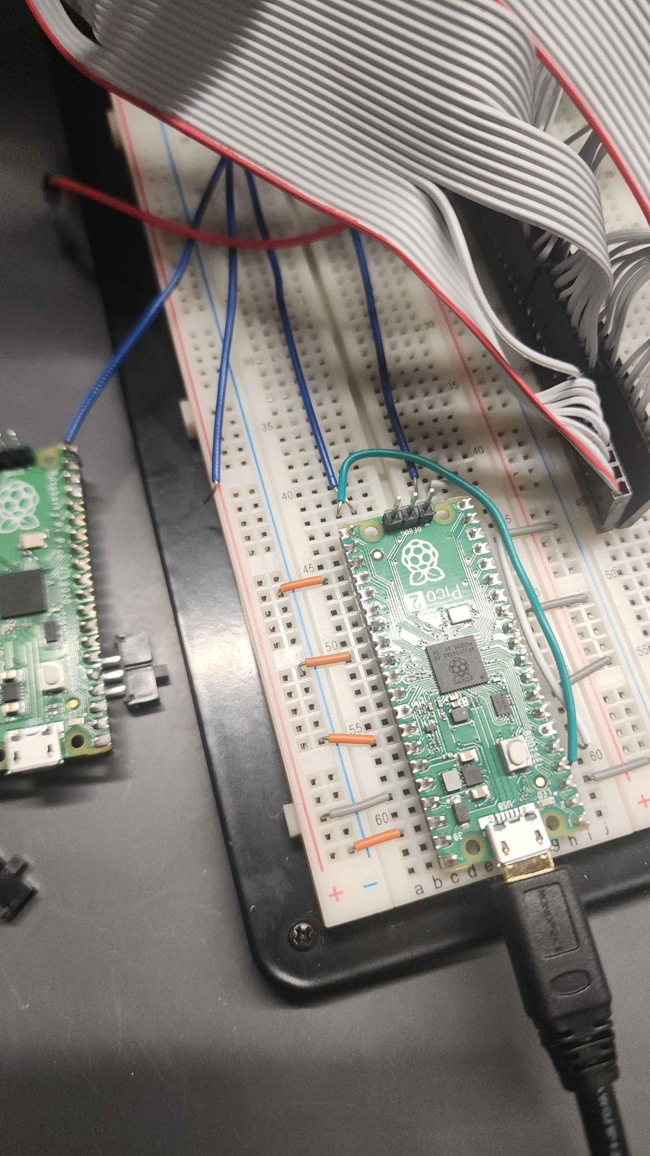 connected lower SWD signals
